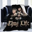 Golden Girls Fleece Throw Blanket for Couch, Soft, Plush, Fluffy, Warm, Microfiber, Lightweight, Cozy – Perfect for Bed, Sofa
