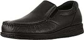 SAS Men's, Navigator Slip on Walking Shoes Black 8 M