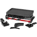 Starfrit The Rock Electric Raclette - 8 Person Party Grill - 8 Spatulas - Reversible Plate - 1500W