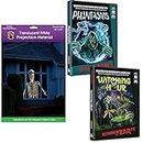 AtmosFearFX Phantasms & Witching Hour DVD Combo Pack. Two Virtual Reality Halloween DVD's PLUS 40" x 60" Rear Projection Screen.