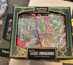 🔥NEW! Pokemon VMAX Dragons Premium Collection Box Sealed Rayquaza Duraludon