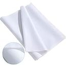 3 Pieces White Fusible Interfacing Non-Woven Lightweight Polyester Interfacing, 20 Inch x 3 Yards