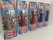 The Marvel Avengers Pez Dispenser with 3 refill candies (Heroes Vary)