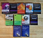 (ALL 1 LOT) 5 SERIF SOFTWARE TITLES, 4 USER GUIDES, ONE GREAT COURSE + GUIDEBOOK