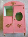 toy furniture wardrobe art deco home doll vintage doll house