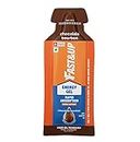 FAST&UP Energy Gel- Improved endurance and performance gel for running & cycling, Instant energy booster-73kcal per 30g- Chocolate Bourbon Flavour, Orange-brown