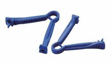 100 Blue Umbilical Cord Clamps for Veterinary or Home Birth Supply