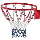Raisco Professional Basketball Ring with Net (Orange) (for 7 Basketball)