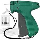 GIKIT Tagging Gun for Clothing, Pricing Tag Set with 1000pcs Attachments Barbs, 6 Needles, 1 pcs Needle Cover, Retail Price Attacher Boutique Store, Warehouse, Consignment, Yard, Green, Medium