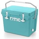 RTIC 20 QT Ultra-Tough Cooler Hard Insulated Portable Ice Chest Box for Beach, Drink, Beverage, Camping, Picnic, Fishing, Boat, Barbecue, Lagoon