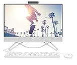 HP All-In-One PC | 24" FHD Display | AMD ATHLON Gold 3150U | 8GB DDR4 RAM | 512 GB SSD | AMD Radeon Grafik | Windows 11 | Starry White
