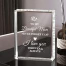 Gifts for Mothers Day Crystal Keepsakes, Happy Birthday Gifts for Mom