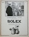 1927 L'INDUSTRIEL UN CARBURETOR SOLEX PRESS ADVERTISEMENT - ROAD JEANS - N°8
