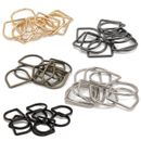 Strapazierfähige geschweißte D-Ringe für Gurttasche Riemen Handtasche Lederhandwerk Zubehör