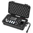 Smatree Carrying case for Gopro, SmaCase GA150 Floaty, Water-Resist Shockproof Hard Case for Gopro Hero 12/11/10/9/8/7/6/5/Hero 2018(Camera and Accessories NOT Included)