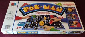 Vintage 1982 Pac-Man Board Game Spares - Balls, Box, Board & More - MB Games