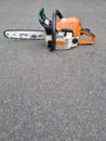 stihl chainsaw for sale,  new chain , good condition