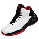 Beita Men's Basketball Shoes Fashion Sneakers for Teen Boys Breathable Sport Shoes Anti Slip, White, 10