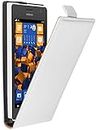 mumbi Flip Case for Nokia Lumia 730/735 White