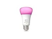 PHILIPS Hue Gen 3 Smart Light E27 Color Ambiance 9.5W Bulb, Bluetooth & Zigbee Compatible Hue Bridge Optional, Compatible with Alexa & Google Assistant, White, Pack of 1