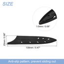 3Pcs Knife Cover Sleeves Knife Edge Guards Blade Protector for 5" Utility Knife - Black