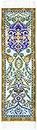 Oriental Carpet Bookmarks Kajara - Authentic Woven Carpet - Rug Bookmarks - Beautiful, Elegant, High Quality, Woven Cloth Bookmarks! Best Gifts for Men Women Adults Teens Teachers & Librarians!