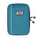 BAGSMART Travel Cable Organizer Electronic Accessories Case (Blue-2)