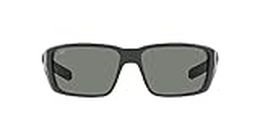 Costa Del Mar Men's Fantail Pro Sunglasses, Matt Grey/Grey Polarized 580G