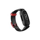 Fitbit Ace 3 Activity Tracker for Kids 6+, Black/Racer Red, One Size