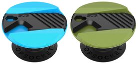 PopSockets Compatible with Smartphones Multi Tool - Cyan/Moss Green