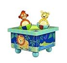 Jungle Animals Wooden Music Box, Musical Toys - Perfect Baby Gifts for Nursery, Montessori Toddler Toys for Boys and Girls - Early Development & Activity Toys by Orange Tree Toys,Medium