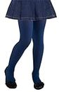 CHUNG Girls Footed Tights Light Weight Stretchy 60D Multi Candy Color Stage Play Costumes 2-12Y, Navy, 5-8 Years
