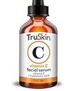 TruSkin Vitamin C Serum – Anti Aging Vitamin C Face Serum with Hyaluronic Acid, Vitamin E, Aloe – Brightening Serum for Dark Spots, Even Skin Tone, Eye Area, Fine Lines & Wrinkles, 2 Fl Oz