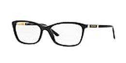 Versace VE3186 Eyeglass Frames GB1-54 - Black VE3186-GB1-54, Black