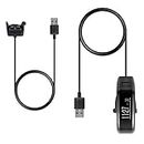 For Garmin Vivosmart HR/Garmin Vivosmart HR+ Charger (Black), Replacement Charging Cable Cord for Garmin Vivosmart HR/Garmin Vivosmart HR Plus