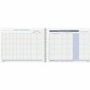 Adams Check Payment and Deposit Register, 8-1/2" x 11", 44 Pages (AFR60), White