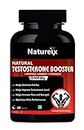 Natureix Testosterone Booster for Men - Enlargement Supplement - Increase Size, Strength, Stamina - Energy Enhancing, Mood, Endurance Boost 100mg 60 Capsules