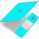 Glossy Designs Laptop Skin Sticker Laptop Cover Laptop Skin 15.6 inch Sticker for Laptop Dell/HP/Lenovo/Acer/Sony All Laptop Size Upto 15.6 Inches- Dell Logo On Cyne Back