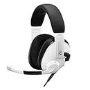 EPOS H3 Closed Acoustic Gaming Headset with Noise-Cancelling Microphone-Plug&Play Audio-Around The Ear-Adjustable,Ergonomic-for Pc,Mac,Ps4,Ps5,Switch,Xbox-White,Over Ear,Wired