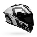 Bell Race Star DLX Flex Labyrinth Helmet (Gloss White/Black) (Medium) 7150158
