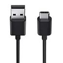 ShopMagics Type-C USB Cable for Samsung Galaxy M51 /M 51 USB Cable Original Like | Charger Cable | Rapid Quick Dash Fast Charging Cable | Data Sync Cable | Type C to USB-A Cable (3.1 Amp, 1 Meter/3.2 Feet, TC2, Black)