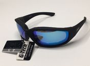 NWT Global Vision Kickback GT Blue Sunglasses. Motorcycle / Cycling Glasses