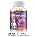 Prenatal Multi + DHA - Omega 3 Fatty Acids, EPA, Multivitamins - Women's Health