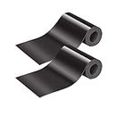 DUZFOREI 2PCS Magnetic Fireplace Draft Stopper, Magnetic Fireplace Vent Cover Magnetic Fireplace Screen for Indoor Chimney, 36" x 4"
