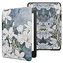 WALNEW Case for 6.8” Kindle Paperwhite 11th Generation 2021- Premium Lightweight PU Leather Book Cover with Auto Wake/Sleep for Amazon Kindle Paperwhite 2021 Signature Edition/Kids E-Reader