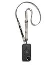 DailyObjects Grey Crossbody Utility Phone Lanyard - Strap | Phone Necklace Comfortable Around The Neck, Compatible with All Smartphones | Phone case is not included