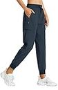 Libin Women's Cargo Joggers Lightweight Quick Dry Hiking Pants Athletic Lounge Casual Outdoor, New Navy S