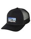 Patagonia Men's P-6 Logo Trucker Hat Black
