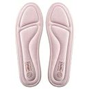 riemot Women's Memory Foam Insoles Super Soft Replacement Innersoles for Running Shoes Work Boots Comfort Cushioning Shoe Inserts Pink US 7 / EU 38