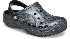 Crocs Kids' Shoes - Baya Glitter Clogs, Sparkly Shoes for Girls and Boys